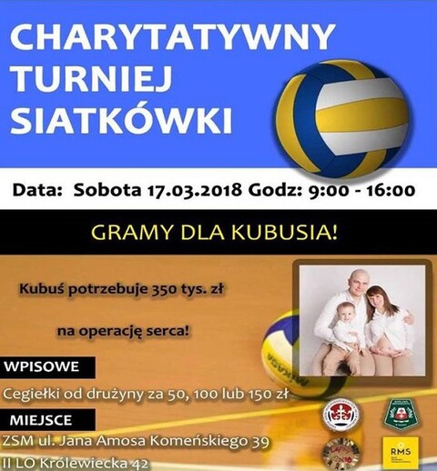 Zagraj dla chorego Kubusia