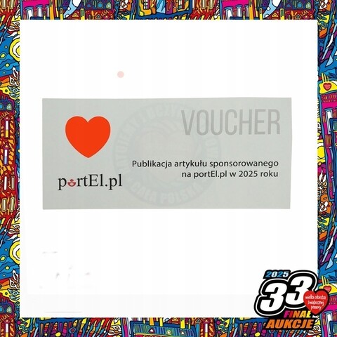 Licytuj nasz voucher i wesprzyj WOŚP!