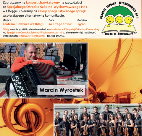 Zagrają dla niepełnosprawnych dzieci