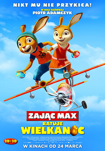 Zając Max ratuje Wielkanoc w kinie Światowid