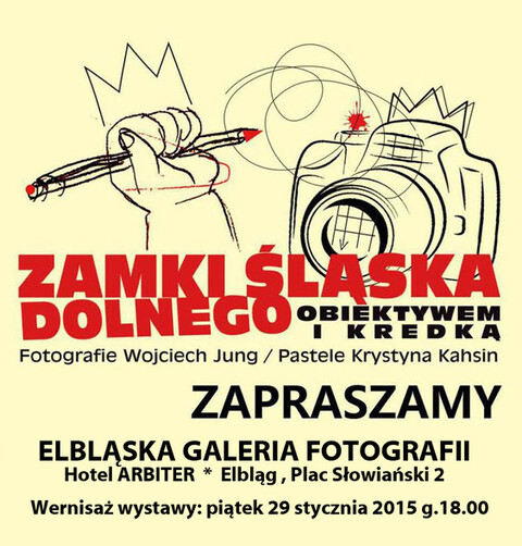 Zamki śląskie obiektywem i kredką
