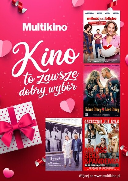 Zaplanuj Walentynki w Multikinie