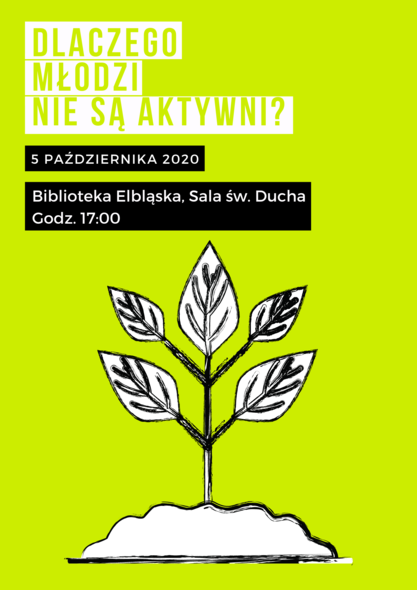 Zaproszenie na spotkanie: Dlaczego młodzi nie są aktywni?