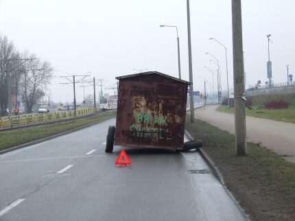 Zawalidroga na ul. płk. Dąbka