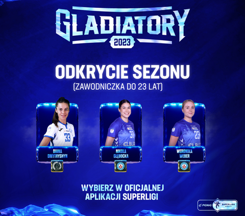 Zawodniczki Startu nominowane do Gladiatorów