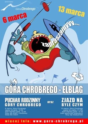 Zawody narciarskie na Chrobrego