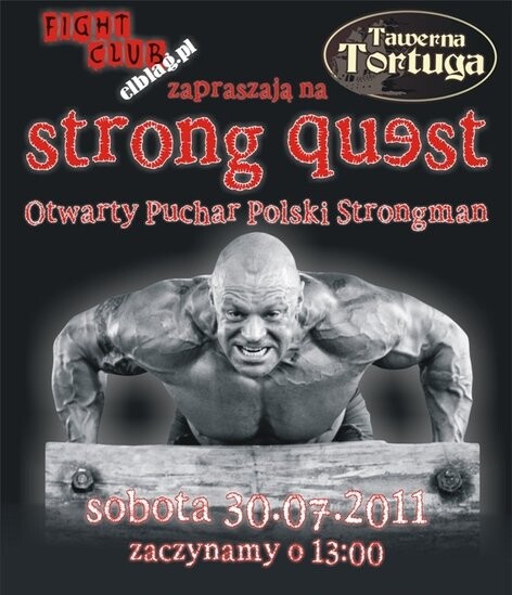 Zawody strongmanów na bulwarze