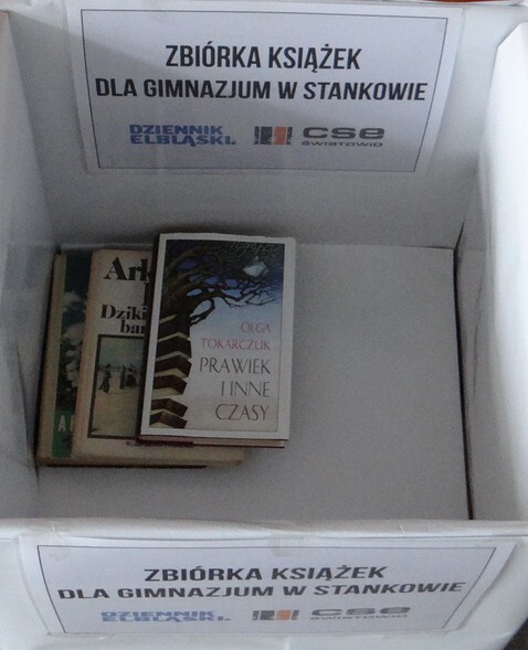 Zbieramy książki dla gimnazjalistów ze Stankowa