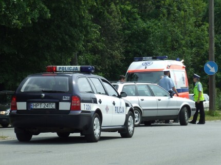 Zderzenie na Mazurskiej