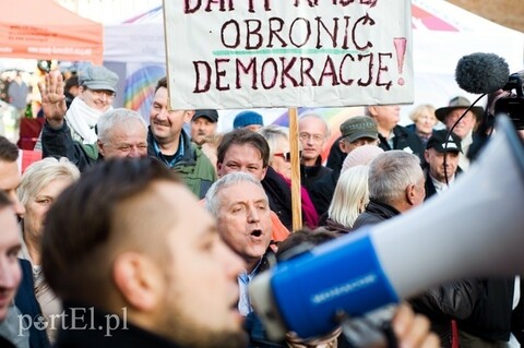 Elblążanie jadą na protest do Warszawy