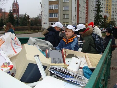 Zebraliśmy 960 kg elektrośmieci