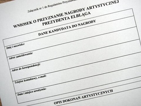 Zgłoś kandydatów do Elbląskich Nagród Kulturalnych