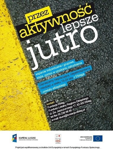 Zgłoś się do projektu „Przez aktywność – lepsze jutro”