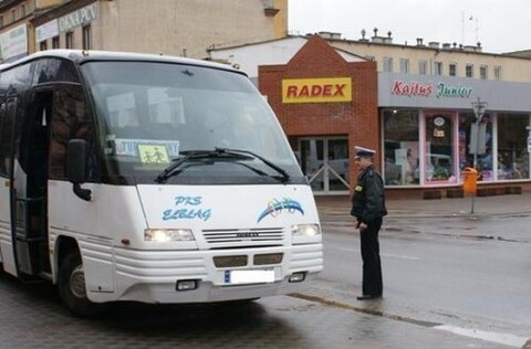 Zgłoś wcześniej kontrolę autobusów
