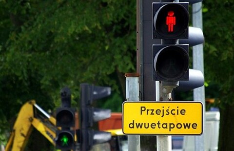 Zielone jest tak krótkie, że zawsze muszę przebiegać...