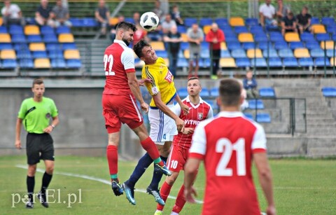 Zimowy sparing Olimpii
