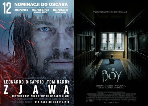 „Zjawa” z DiCaprio i „The Boy” od piątku w Multikinie