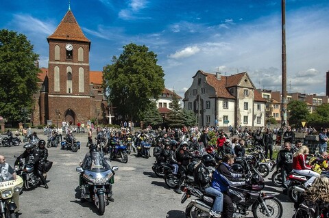 Zlot motocyklistów w Tolkmicku