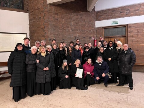 Złote Pasmo dla Elbląskiego Chóru „Cantata” na II Igrzyskach Kolęd i Pastorałek w Warszawie