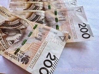 Znaleziono banknoty