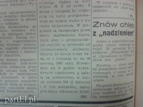 Znów chleb z nadzieniem