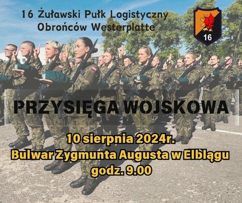 Żołnierze złożą przysięgę na bulwarze
