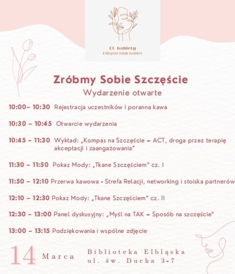 Zróbmy sobie szczęście! Kobiety zapraszają kobiety