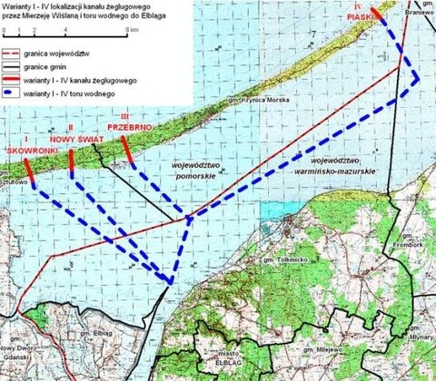 Ankieta na temat „przekopu” Mierzei Wiślanej