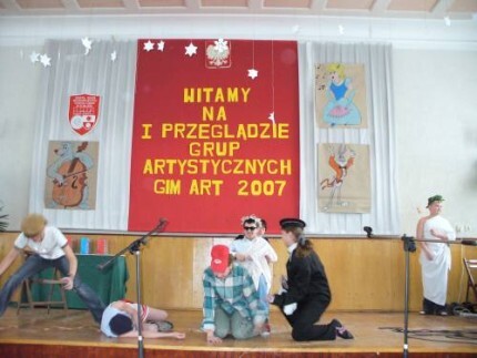 Artyści z gimnazjum