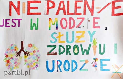Plakatem w palaczy