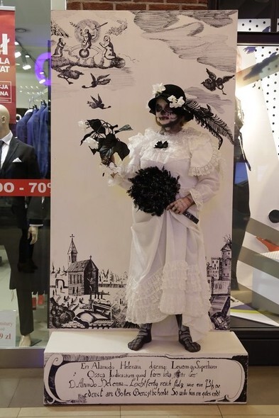 „Żywe obrazy” – oryginalny pomysł uczniów Liceum Plastycznego