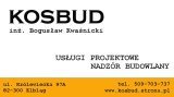 Biuro Projektowe KOSBUD inż. Bogusław Kwaśnicki