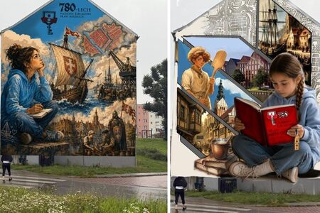Mural na 780-lecie Elbląga jednak ...