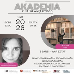 Kino Światowid zaprasza na kolejne spotkanie w ramach cyklu Akademia Kina Wewnętrznego!