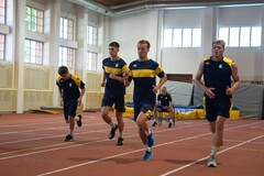 Pierwszy trening Olimpii