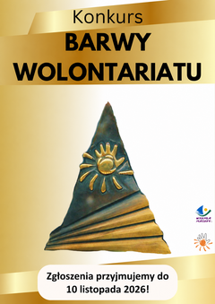 Ruszyła XXVI edycja konkursu Barwy Wolontariatu