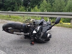 Tragiczny wypadek motocyklisty