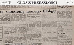 „Ustalenie roli Elbląga w planie krajowym i regionalnym” 