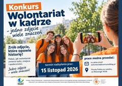 ,,Wolontariat w kadrze, jedno zdjęcie wiele znaczeń