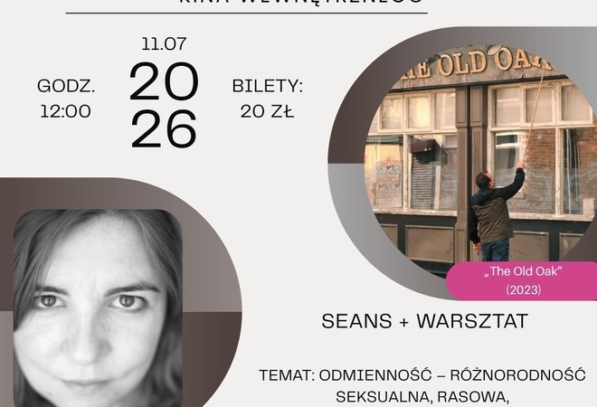 Kino Światowid zaprasza na kolejne spotkanie w ramach cyklu Akademia Kina ...