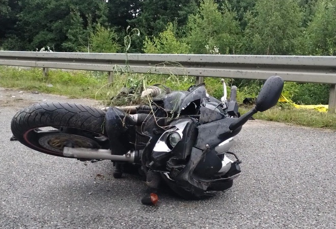 Tragiczny wypadek motocyklisty