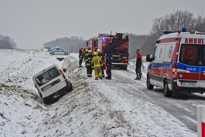 Uwaga kierowcy! Fatalne warunki na drodze