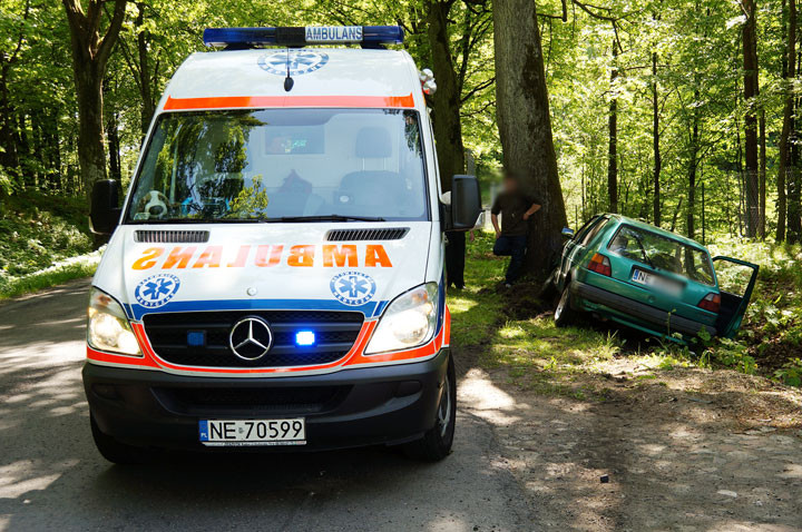 Wypadek w Hucie Żuławskiej