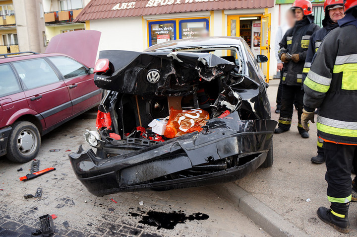 Wypadek na Brzeskiej