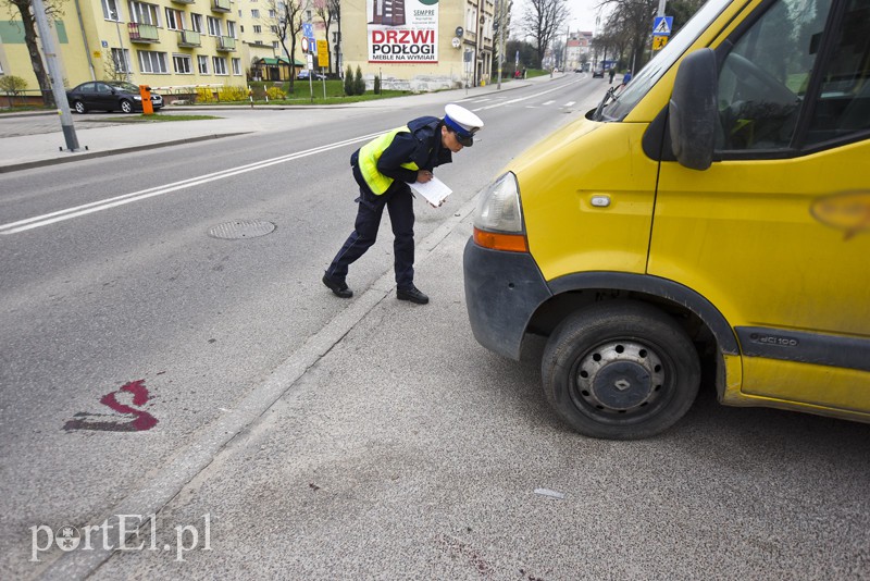Potrącenie na Robotniczej