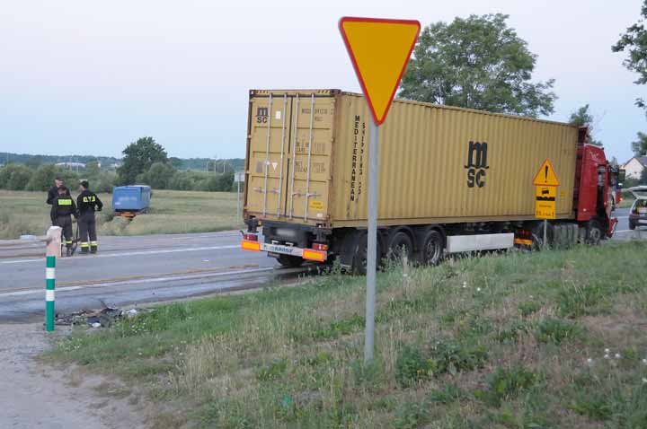 Śmiertelny wypadek w Komorowie Żuławskim