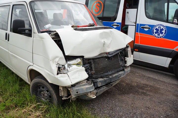 Wypadek w Karczowiskach Górnych