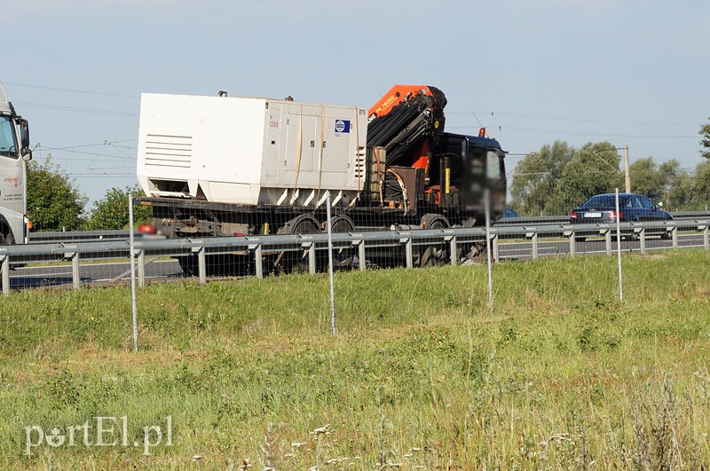Groźne zderzenie na S7