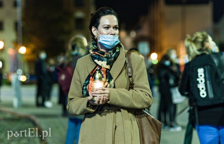 #Piekłokobiet. Elblążanie protestują