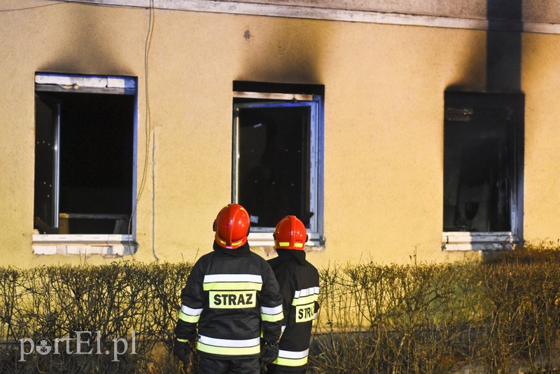 Pożar na Browarnej. Spłonęło mieszkanie